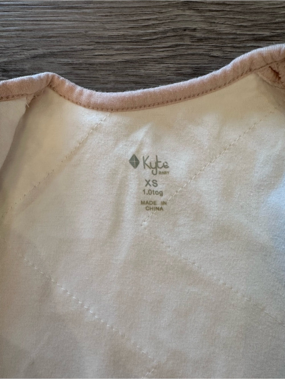 Kyte Baby Light Pink Sleep Sack - XS - 1.0 Tog - Picture 4 of 4
